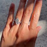 S925 2PC Unique 3.0Ct Marquise Cut Insert Wedding Ring Set For Women In Sterling Silver - Image 2