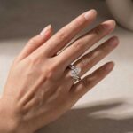 S925 2PC Unique 3.0Ct Marquise Cut Insert Wedding Ring Set For Women In Sterling Silver - Image 4