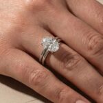 S925 Classic 2PC 4.0Ct Solitaire Oval Cut Wedding Ring Set - Image 3
