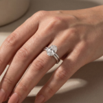 S925 Classic 2PC 4.0Ct Solitaire Oval Cut Wedding Ring Set - Image 4