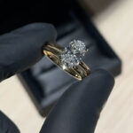 S925 Classic 2PC 4.0Ct Solitaire Oval Cut Wedding Ring Set - Image 2