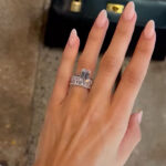 S925 3PC 5.0Ct Solitaire Emerald Cut Engagement Ring With Eternity Emerald Cut& Open Wedding Band - Image 2
