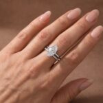 S925 2PC 4.0Ct Solitaire Marquise Cut Engagement Ring with Pave Band - Image 4