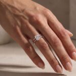 S925 3.5Ct Radiant Cut Engagement Ring in Sterling Silver with Classic X Criss Cross Wedding Band - Image 15