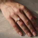 S925 3.5Ct Radiant Cut Engagement Ring in Sterling Silver with Classic X Criss Cross Wedding Band - Image 9