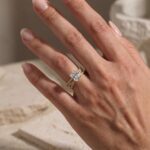 S925 3.5Ct Radiant Cut Engagement Ring in Sterling Silver with Classic X Criss Cross Wedding Band - Image 10