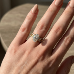 S925 4.0Ct Oval Cut Women's Wedding Ring Set Travel Rings in Sterling Silver - Image 2