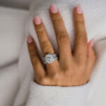 S925 Gorgeous Halo Cushion Cut Women's Wedding Set In Sterling Silver - Image 3