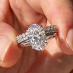 S925 4.0Ct Oval Cut Women's Wedding Ring Set Travel Rings in Sterling Silver - Image 8
