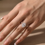 S925 4.0Ct Oval Cut Women's Wedding Ring Set Travel Rings in Sterling Silver - Image 15