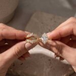 S925 4.0Ct Marquise Cut Enhancer Wedding Ring Set - Image 7
