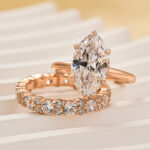 S925 Maxine Special 2PC 4.0Ct Marquise Cut Wedding Set - Image 10