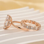 S925 Maxine Special 2PC 4.0Ct Marquise Cut Wedding Set - Image 11