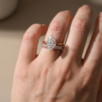 S925 Maxine Special 2PC 4.0Ct Marquise Cut Wedding Set - Image 9