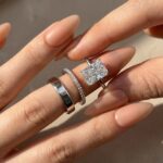 S925 Maxine Classic 4.5Ct Radiant Cut 3PC Wedding Set - Image 9