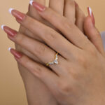 S925 Unique Art Deco Women's Wedding Band In Sterling Silver - Image 3