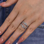 S925 Honorable Crown Design Jacket Wedding Band - Image 4