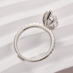 S925 Maxine Moissanite 1.0 Ct~4.0 Ct Marquise Cut Engagement Ring For Women - Image 7
