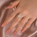 S925 Maxine Moissanite 1.0 Ct~4.0 Ct Marquise Cut Engagement Ring For Women - Image 11