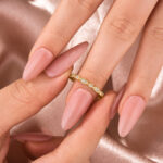S925 Moissanite 0.3Ct White Gold Pavé Eternity Wedding Ring - Image 9