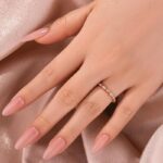 S925 Moissanite 0.3Ct White Gold Pavé Eternity Wedding Ring - Image 16
