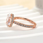 S925 Maxine Attractive 2.5 Carat Oval Cut Engagement Ring in Sterling Silver - Image 12