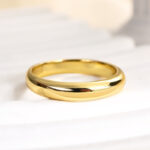 S925 Maxine Classic Wedding Band For Women In Sterling Silver - Image 5