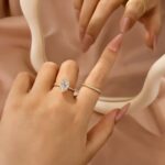 S925 4.0Ct Marquise Cut Wedding Ring Set Travel Ring With Classic Wedding Band - Image 2