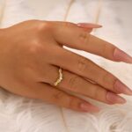 S925 0.2Ct Vine Twist Vintage Wedding Band In Sterling Silver - Image 6