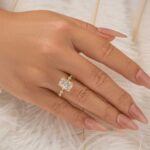 S925 3.5 Ct Radiant Cut Engagement Ring Travel Ring For Her In Sterling Silver - Image 3