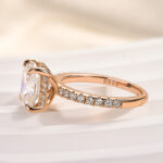 S925 Maxine Moissanite 3.0 Ct Cushion Cut Engagement Ring For Women - Image 20