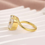 S925 2.0Ct/5.5Ct Oval Cut Unique Engagement Ring Travel Rings In Sterling Silver - Image 11