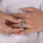 S925 Maxine Unique Jacket Wedding Band For Women - Image 2