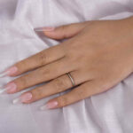 S925 Simple Wedding Band For Women In Sterling Silver - Image 9