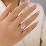 S925 4.5Ct Oval Cut Engagement Ring Promise Ring For Her - Image 12