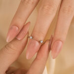 S925 Open Wedding Band In Sterling Silver - Image 3