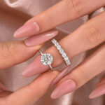 S925 Solitaire 2.0 Ct Round Cut Moissanite Diamond Wedding Ring - Image 2