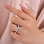 S925 Solitaire 2.0 Ct Round Cut Moissanite Diamond Wedding Ring - Image 4