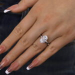 S925 Luxury 4.0Ct Wide Band Oval Cut Engagement Ring - Image 3
