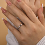 S925 Unique Wedding Band For Women - Image 3