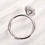 S925 Maxine Excellent 4.0 Ct Cushion Cut Engagement Ring - Image 12