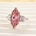 S925 Maxine 6.0Ct/6.5Ct Marquise Cut Three Stone Engagement Ring In Sterling Silver - Image 5