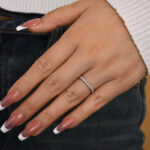 S925 Vintage Pave Wedding Band In Sterling Silver - Image 3