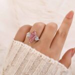 S925 6.0Ct Marquise Cut Three Stone Engagement Ring In Sterling Silver - Image 2
