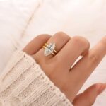 S925 Unique 4.0Ct Marquise Cut Solitaire Engagement Ring Travel Ring In Sterling Sliver - Image 2