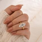 S925 Classic 4.0Ct Marquise Cut Hidden Halo Engagement Ring Travel Ring - Image 2
