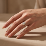 S925 Maxine Moissanite 2.0 Ct~5.5 Ct Oval Cut Engagement Ring In Sterling Silver - Image 10