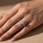 S925 Exquisite Vintage Square Princess Cut Engagement Ring for Women - Image 4