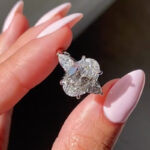 S925 Noble 4.0Ct Oval Cut Three Stone Engagement Ring in Sterling Silver - Image 7