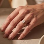 S925 Moissanite 3.5 Carat Solitaire Emerald Cut Engagement Ring - Image 8